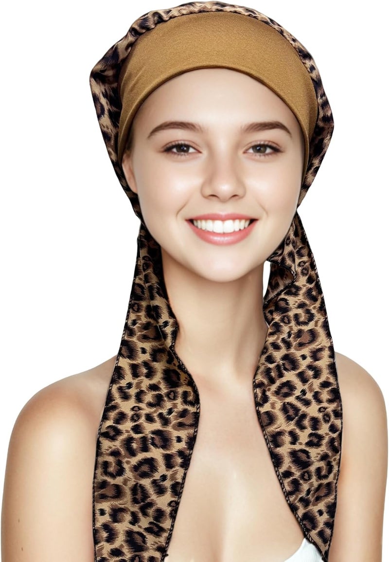 Belleshow Chemo Headwear Turbans for Women, Cancer Head Scarf, Headwear Coverings Caps, Head Wraps for Cancer Patients - Image 4